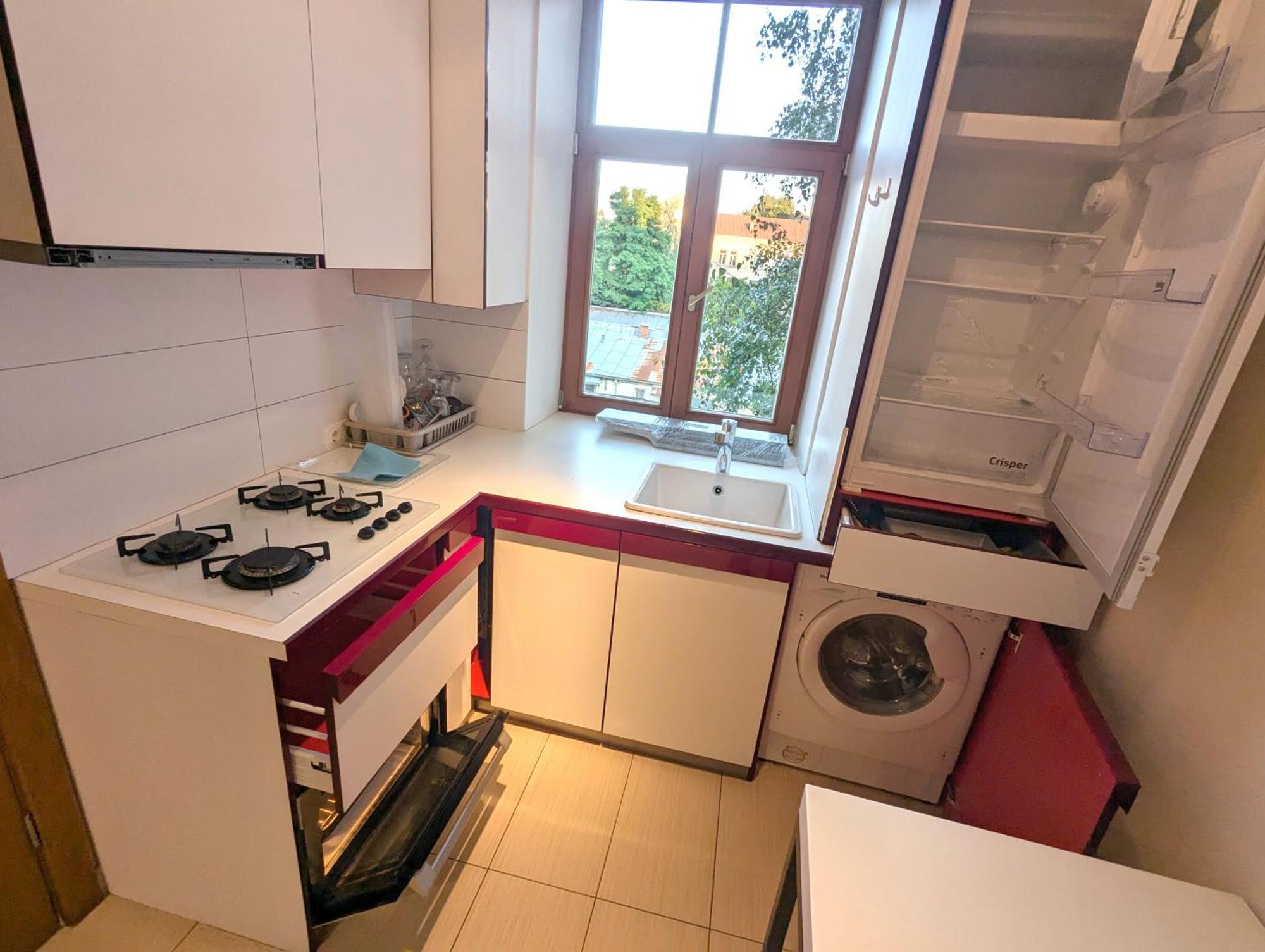 Midcentury Modern, Quiet, 40M Studio With Bath Riga Exterior foto