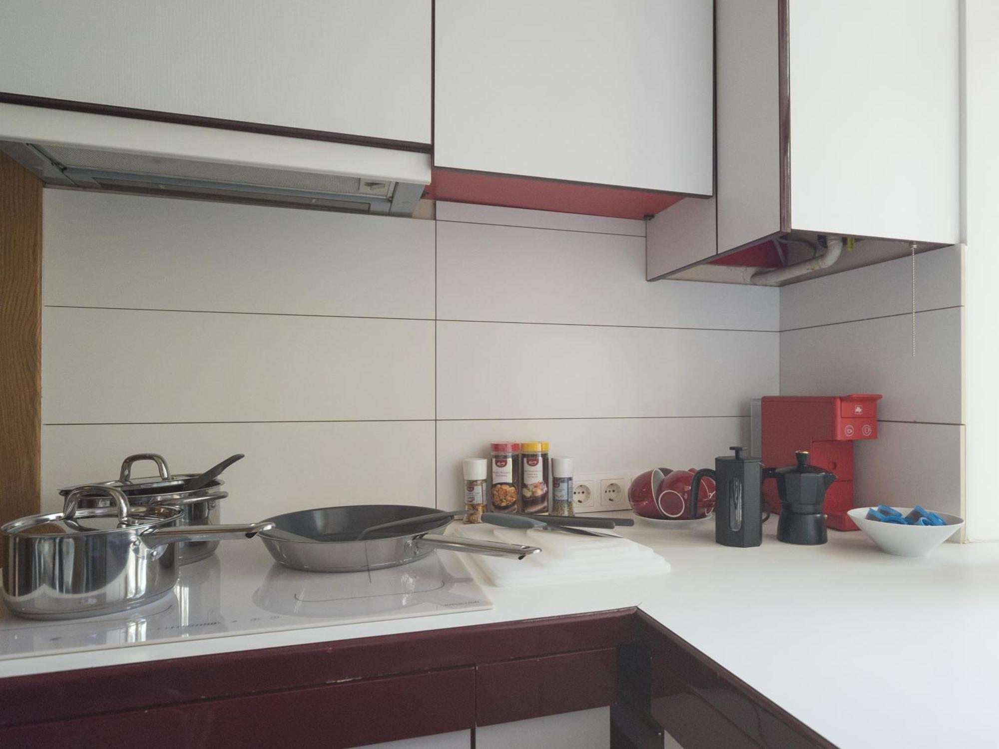 Midcentury Modern, Quiet, 40M Studio With Bath Riga Exterior foto